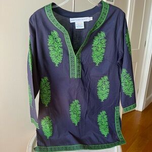 Gretchen Scott Designs Charcoal Tunic